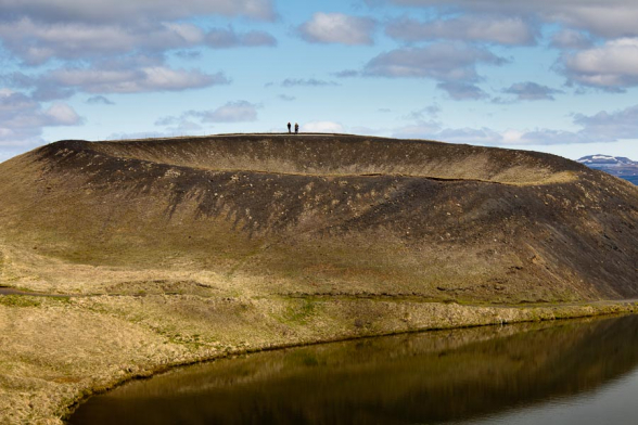 Pseudo cratères de Skutustadir, Islande