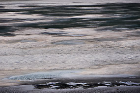 Texture de glace, Fjords de l'Ouest, Islande