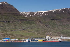 Usine Alcoa d'aluminium, Fjords de l'Est, Islande