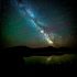 Assemblage d'images de la voie lactée, Mont Carleton, New-Brunswick, Canada