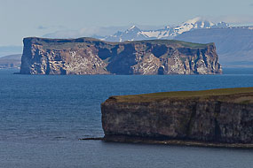 Ile tabulaire de Drangey, Islande