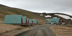 Arrivée au camping de Kerlingarfjoll, Islande
