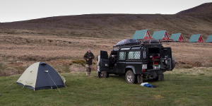 Camping de kerlingarfjoll, Islande