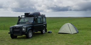 Camping Svinafell près du Parc de Skaftafell, Islande