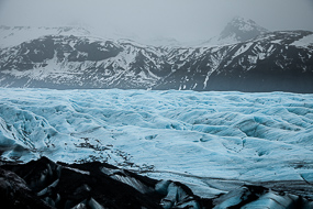 Langue glacière du Svinafellsjokull, Islande