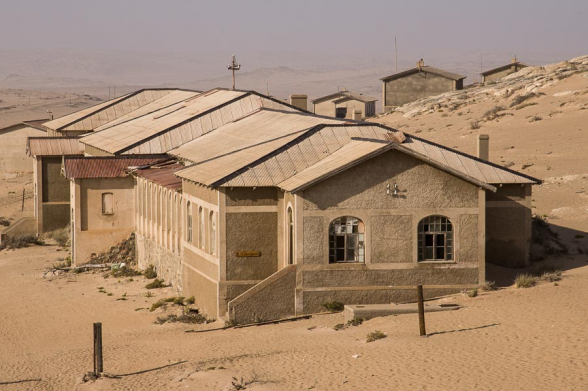 L\'hôpital, Kolmanskop, Namibie