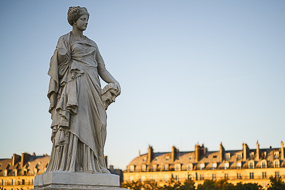 Sculpture aux Jardins des Tuileries