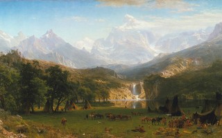 Albert Bierstadt - The Rocky Mountains, Lander's Peak