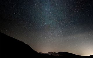 Ciel étoilé au dessus du Mont-Ventoux
