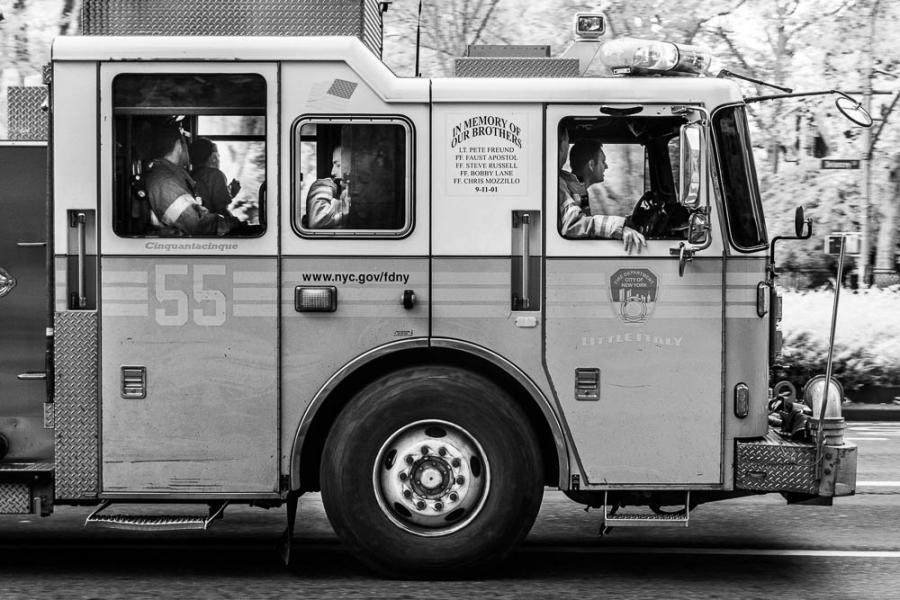 Camion pompiers, Manhattan